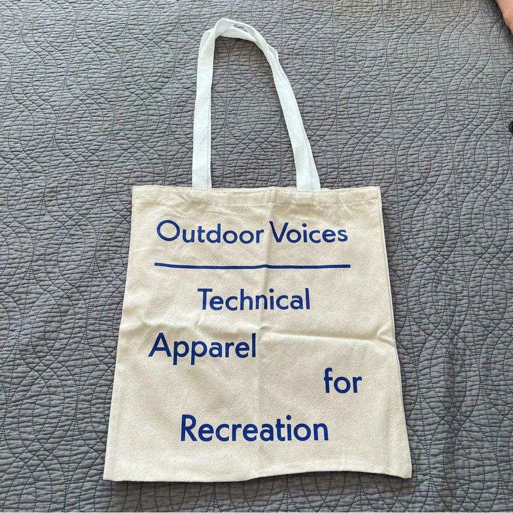 Outdoor Voices tote
